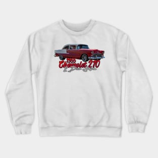 1955 Chevrolet 210 2 Door Sedan Crewneck Sweatshirt